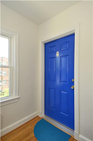 1400 Oglethorpe St, NW, Apt 7, Washington, DC 20011, blue entry door