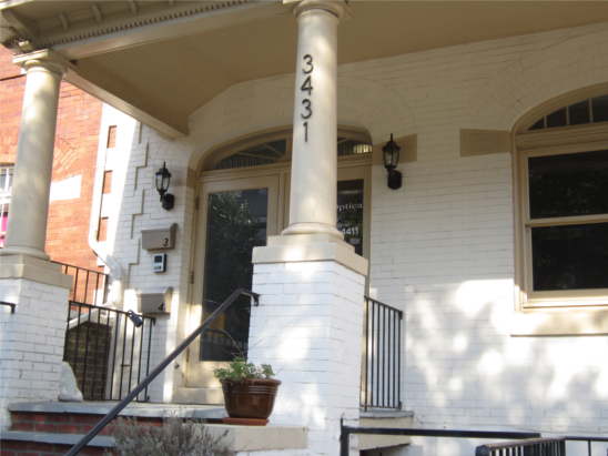 3431 14th St, NW Washington, DC 20010, front porch