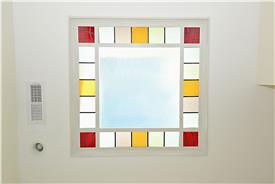 3829 Woodley Rd, NW, Washington, DC 20016, stained glass ceiling