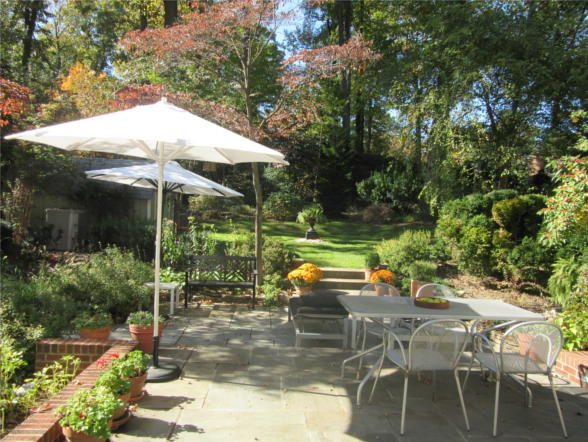 9212 Midwood Rd., Silver Spring, MD 20910, patio and garden