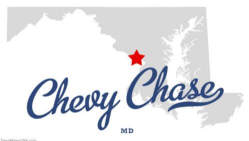 Location of Chevy Chase, MD
