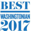 Washingtonian Best 2017 badge,