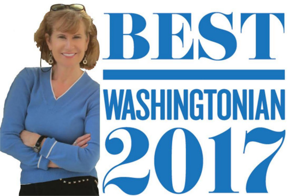 Washingtonian Best Realtors 2017 badge, Alice McKenna